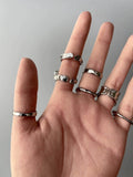 Vintage Gold Open Ring Set [S8IG8FKD]