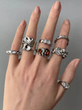 Vintage Gold Open Ring Set [NVMZ7QEA]