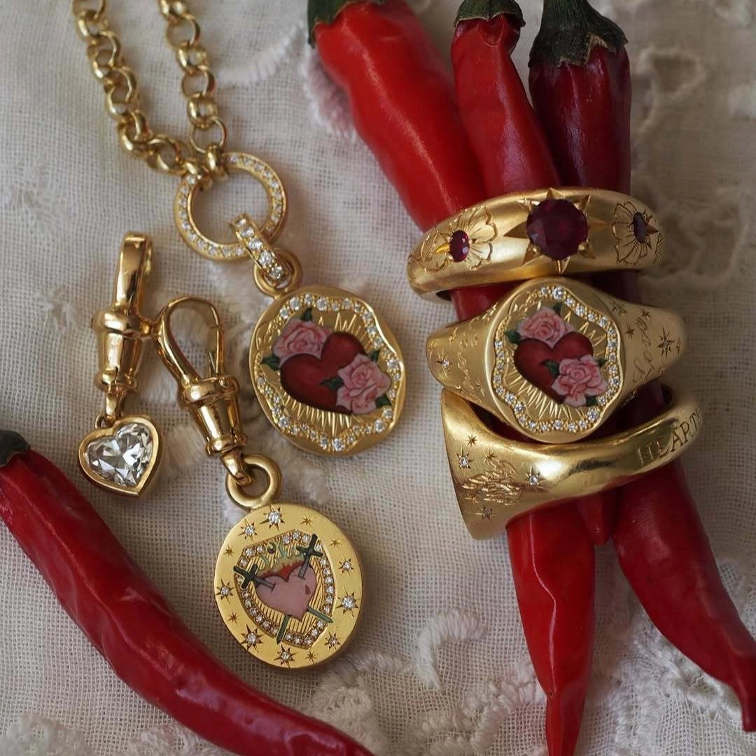 Vintage Inspired Tarot Pendant Necklace [8L2VHXW0]