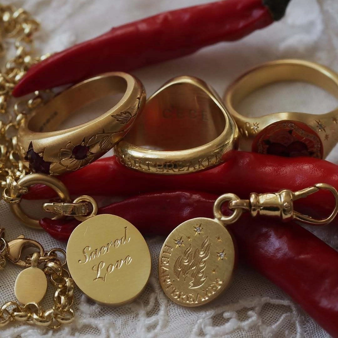 Vintage Inspired Tarot Pendant Necklace [3835B1I8]