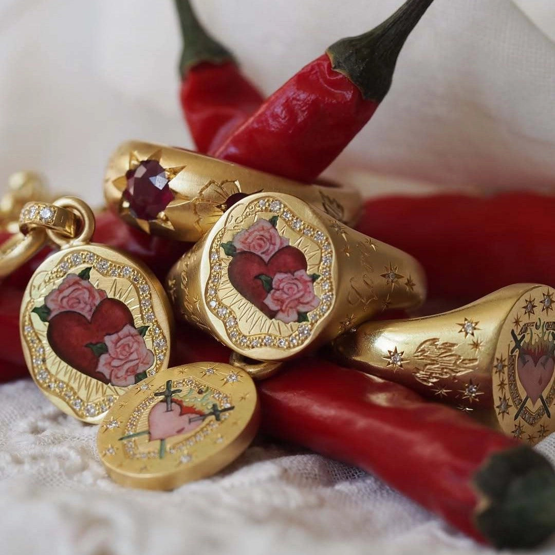 Vintage Inspired Tarot Pendant Necklace [8L2VHXW0]