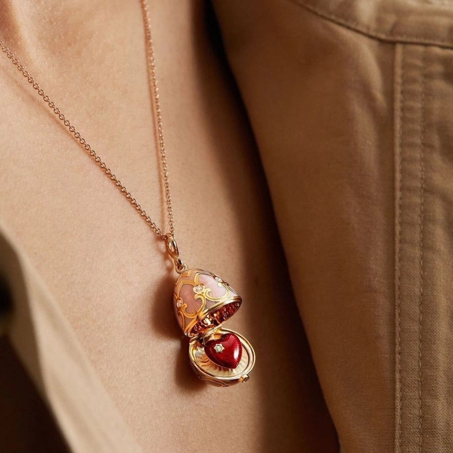 Vintage Locket Pendant Necklace [VL8M19V1]