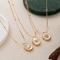 Vintage Locket Pendant Necklace [6ZWYQEVA]