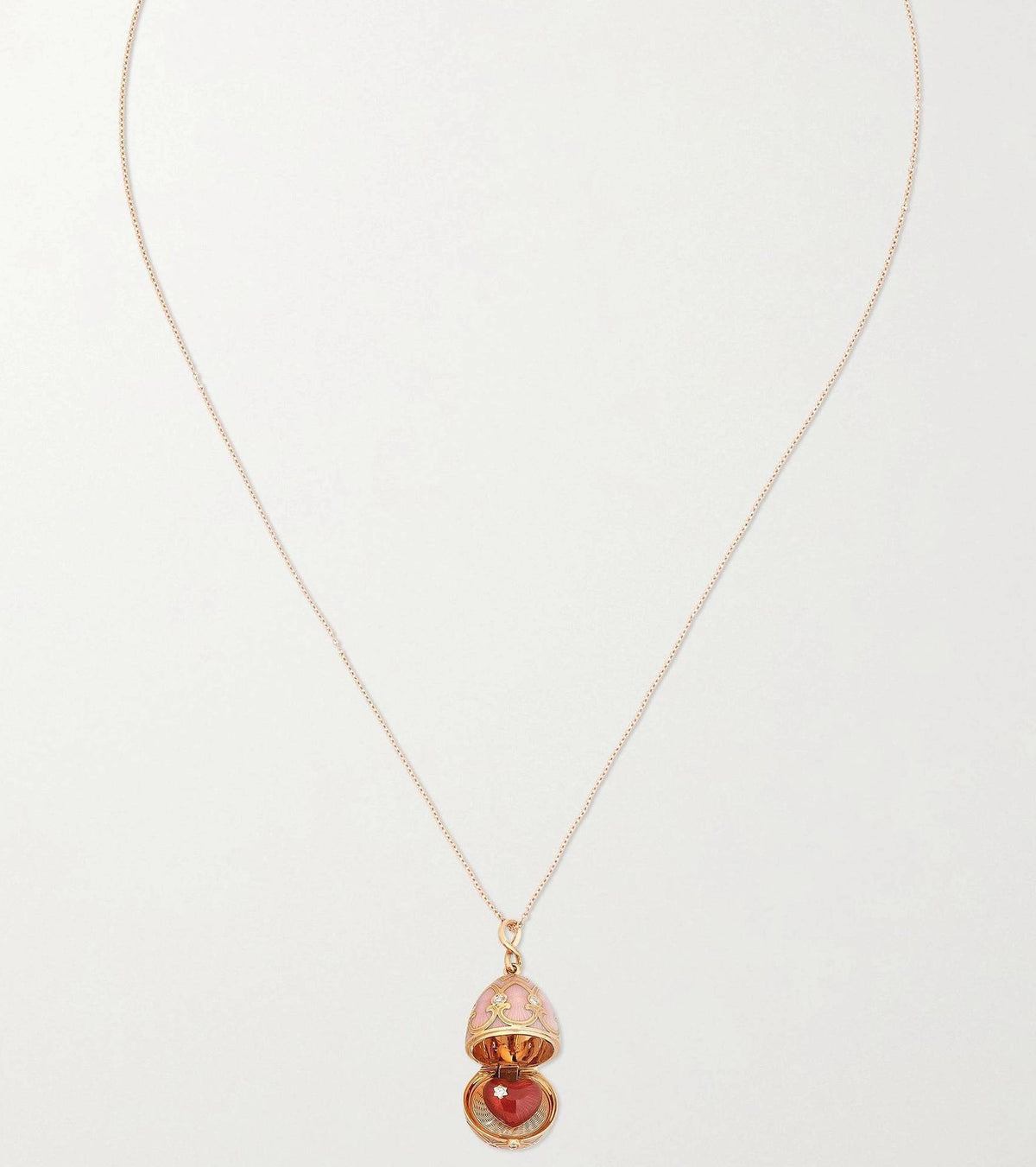 Vintage Locket Pendant Necklace [VM7FQJMR]