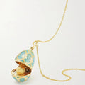Vintage Locket Pendant Necklace [S0KLBO1N]