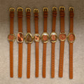Vintage Oval Dial Leather Watch [5WU0ERK1]
