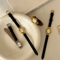 Vintage Oval Leather Strap Watch [JZW5W1GE]