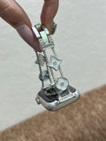 Vintage Pattern Metal Watch Strap [PB8VI4MM]
