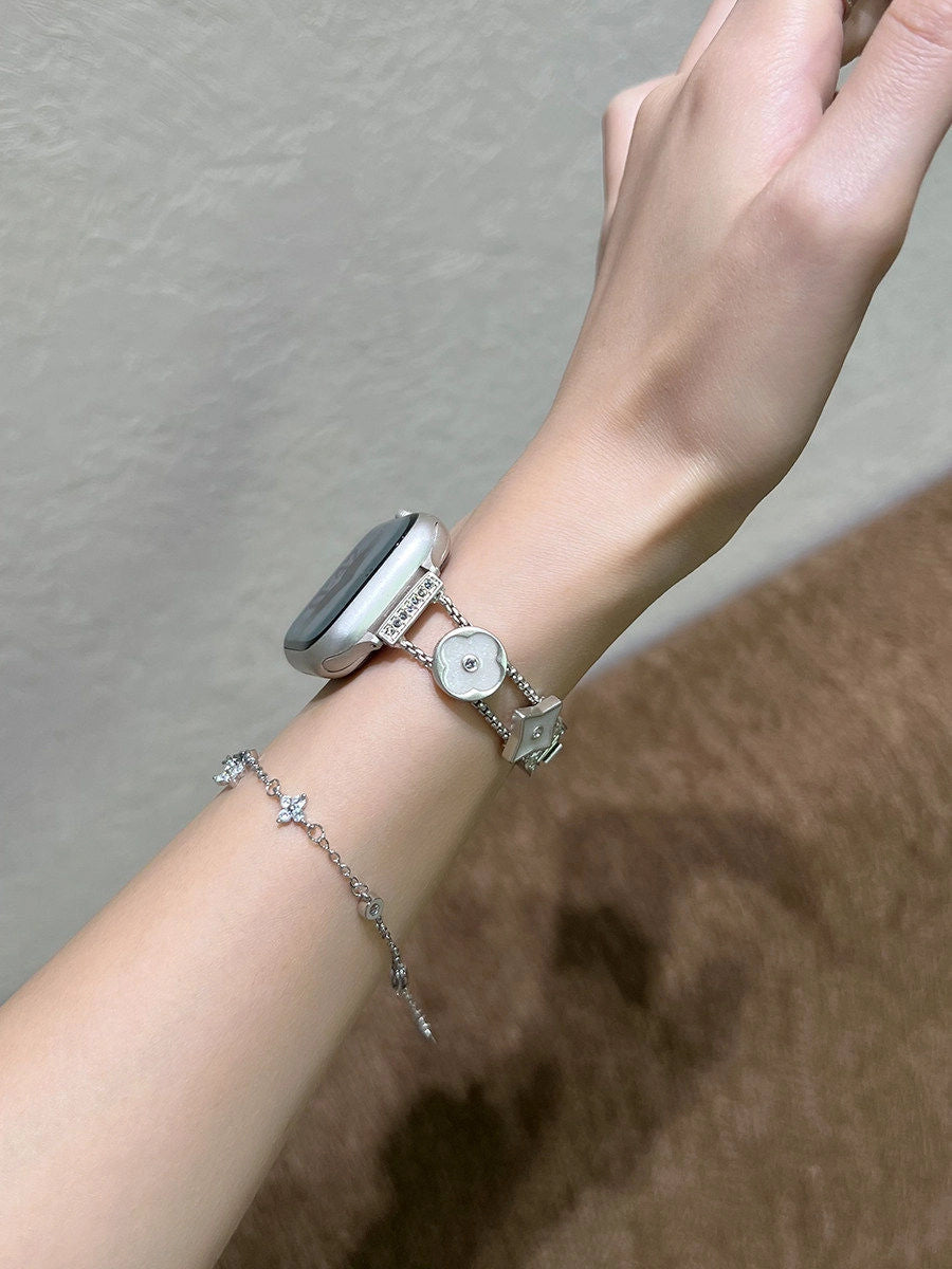 Vintage Pattern Metal Watch Strap [YNTVF587]