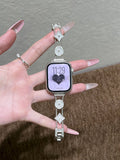 Vintage Pattern Metal Watch Strap [8P79C4TT]