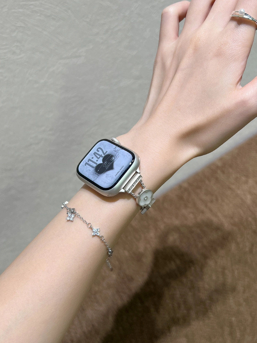 Vintage Pattern Metal Watch Strap [7Z1Q2HYU]