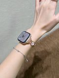 Vintage Pattern Metal Watch Strap [3J5XSU8P]
