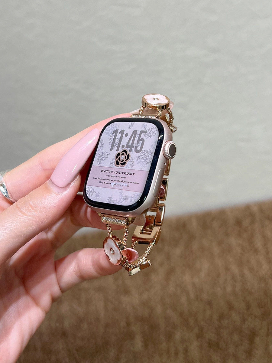 Vintage Pattern Metal Watch Strap [IEOI8LKR]