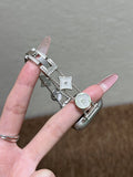 Vintage Pattern Metal Watch Strap [E31RHK6S]