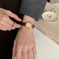 Vintage Polygonal Small Dial Watch [688DKX2J]