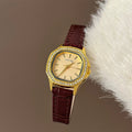 Vintage Polygonal Small Dial Watch [1YAD0GD7]