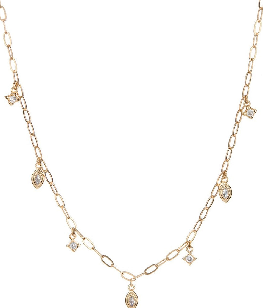 Vintage Snake Pendant Necklace [9MMD6UUT]