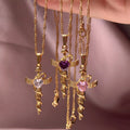 Vintage Snake Pendant Necklace [4BDOE6OR]