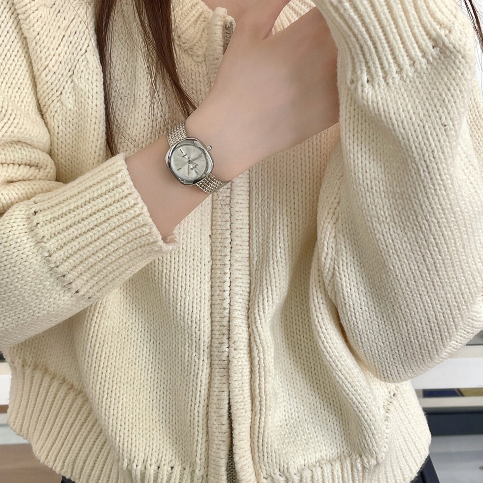 Vintage Square Bracelet Watch [WBOWWN4N]