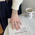 Vintage Square Bracelet Watch [L3W1OT9X]