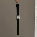 Vintage Square Leather Watch [FGI0X7U7]
