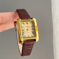Vintage Square Roman Numeral Watch [LBJXXVLE]