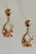 Vintage Teardrop Stud Earrings [FVBQZ808]