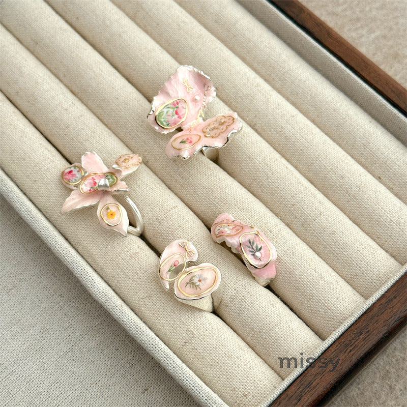 Virginia Vibrant Butterfly Ring [B7QBCYE8]