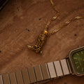Western Boot Pendant Necklace [W2WSTYIE]