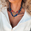 Whimsical Beaded Fish Pendant Necklace [UN29S66Y]