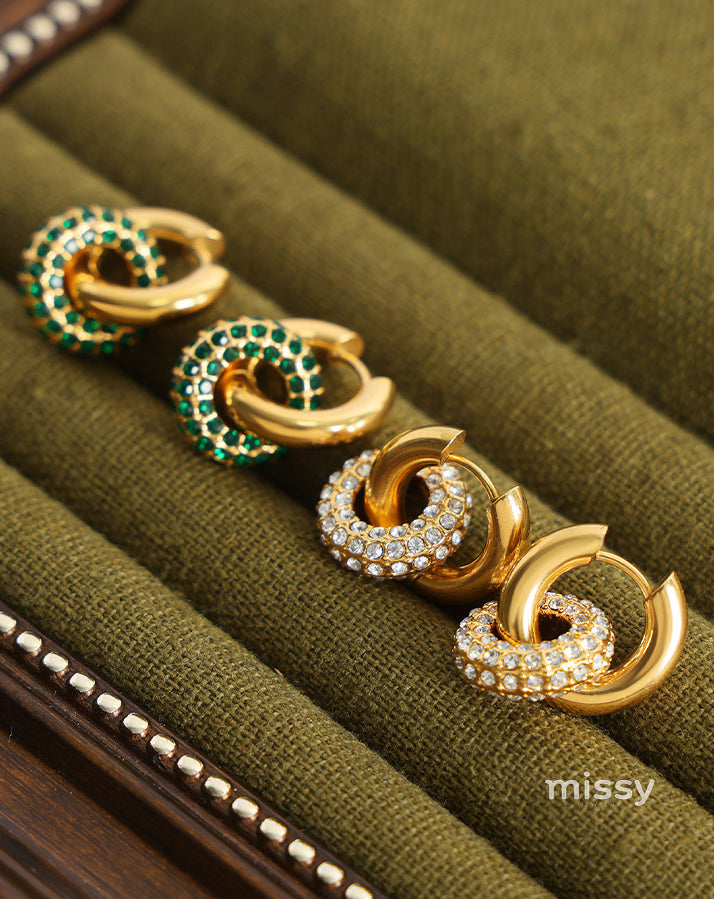 Wrenley Detachable Diamond Earrings [K0I75SBD]