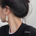 Xitlali Leaf Tassel Stud Earrings [GKQ6O0OY]