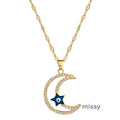 Yamila Celestial Sparkle Necklace [HHQC15DD]