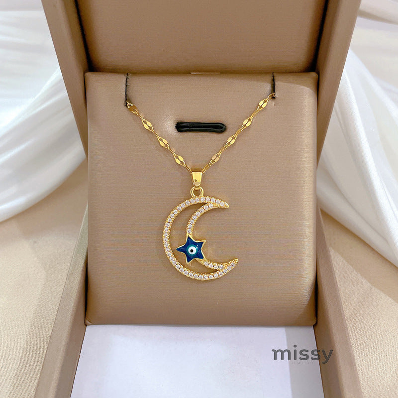 Yamila Celestial Sparkle Necklace [II3BTUR8]