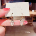 Yashika Gold Tulip Opal Earrings [YN3X9681]