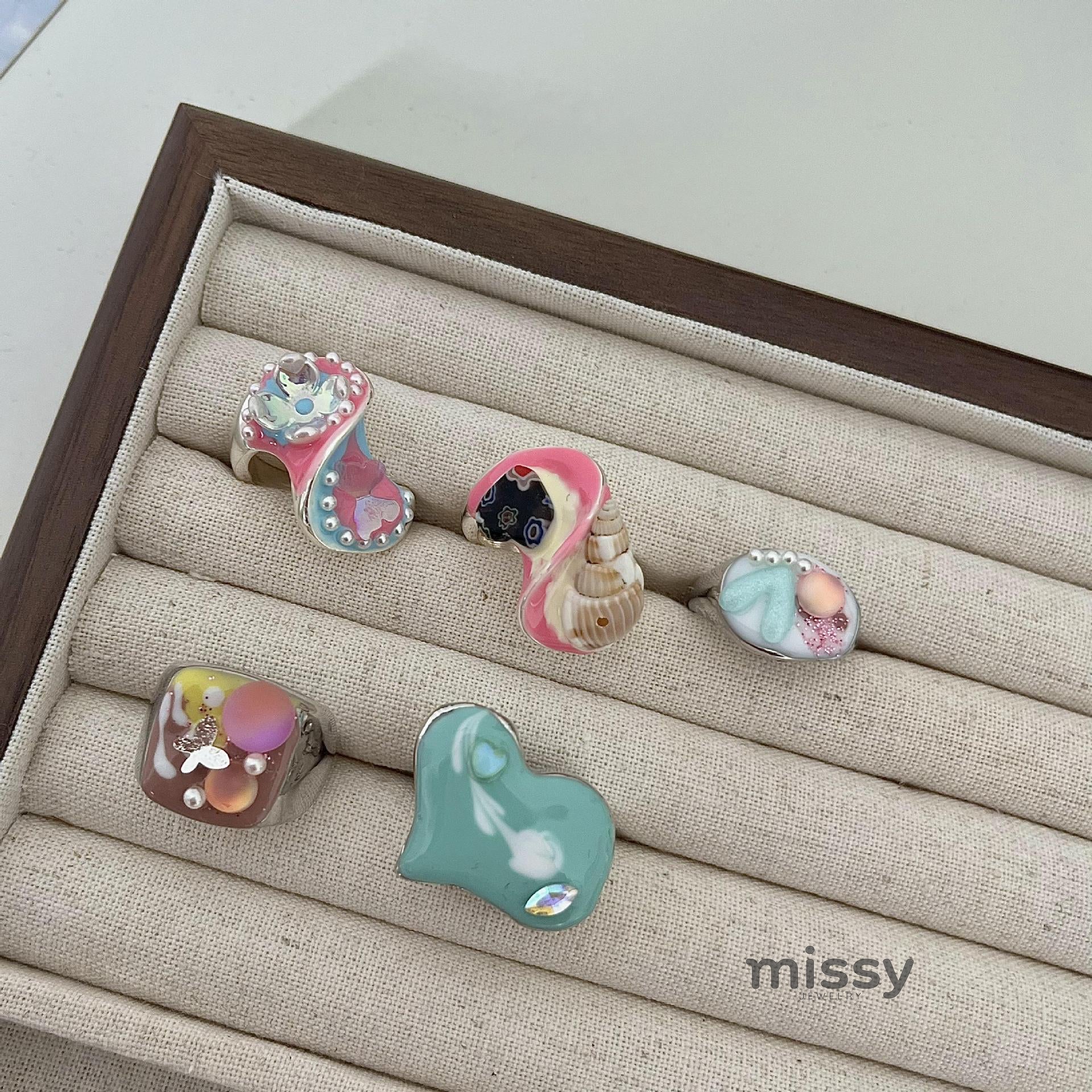 Yashvi Sweet Cool Heart Ring [HE5GWZMK]