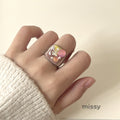 Yashvi Sweet Cool Heart Ring [CLK76X5R]