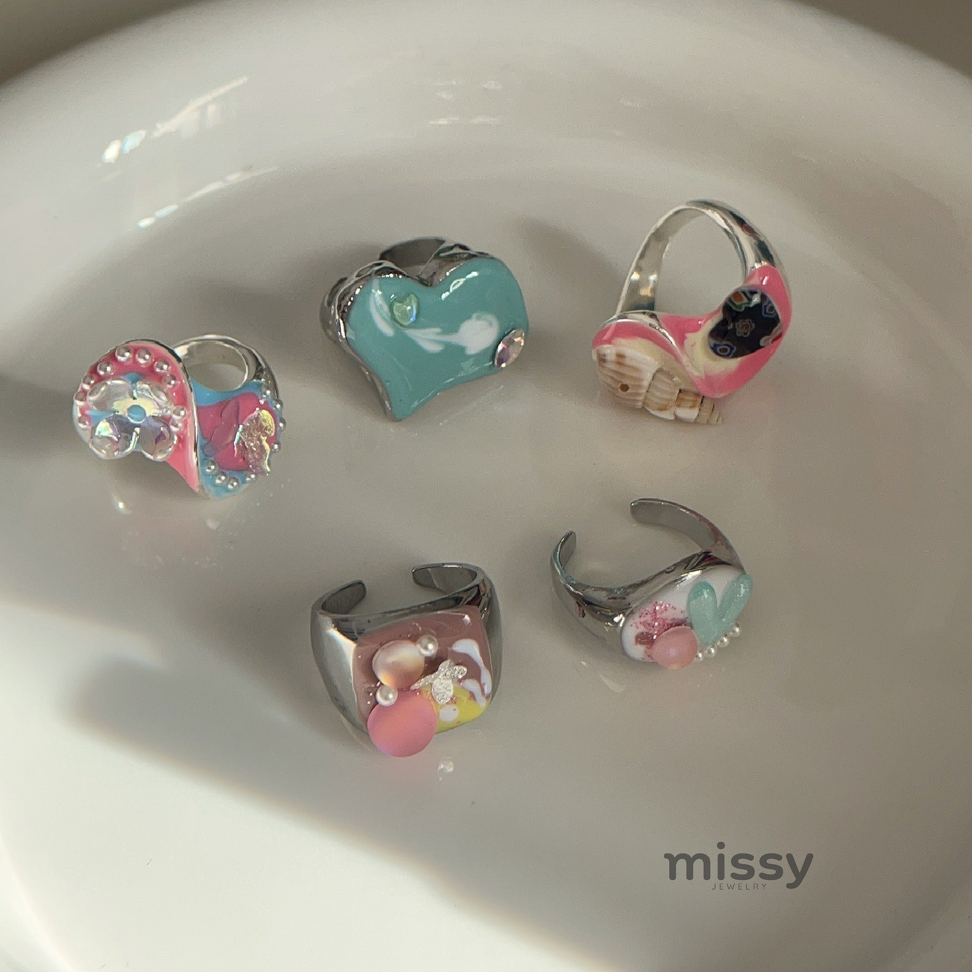 Yashvi Sweet Cool Heart Ring [WXJOPPS8]