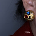 Yoselyn Geometric Matte Earrings [WBDPXMX2]