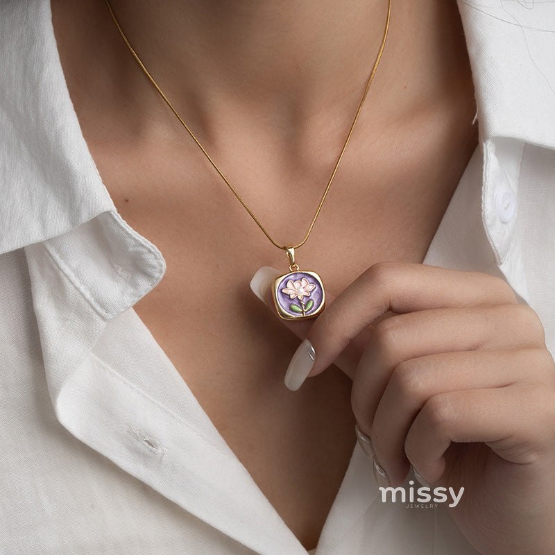 Zarah Monet Garden Necklace [L5D1H9BA]
