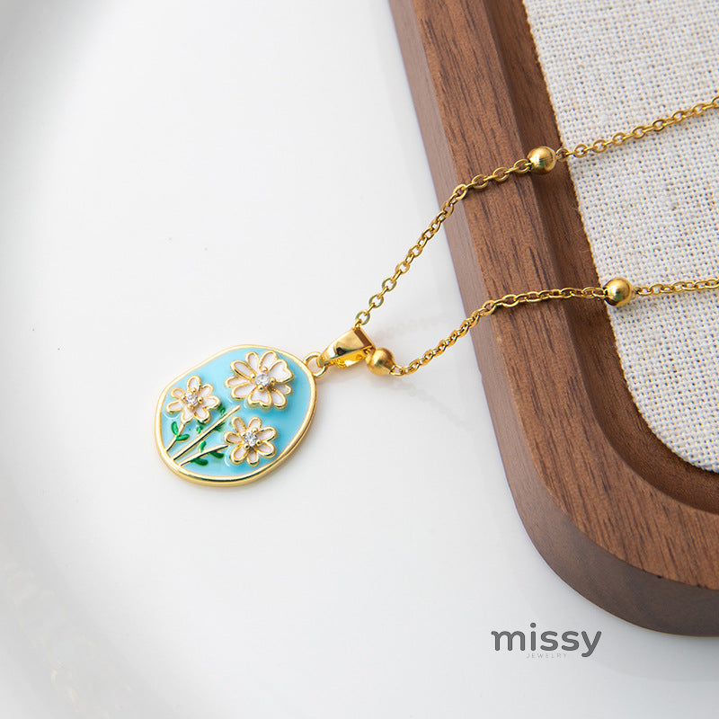 Zarah Monet Garden Necklace [2IE6DG0J]
