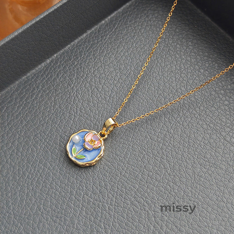 Zarah Monet Garden Necklace [9VII0Y9D]