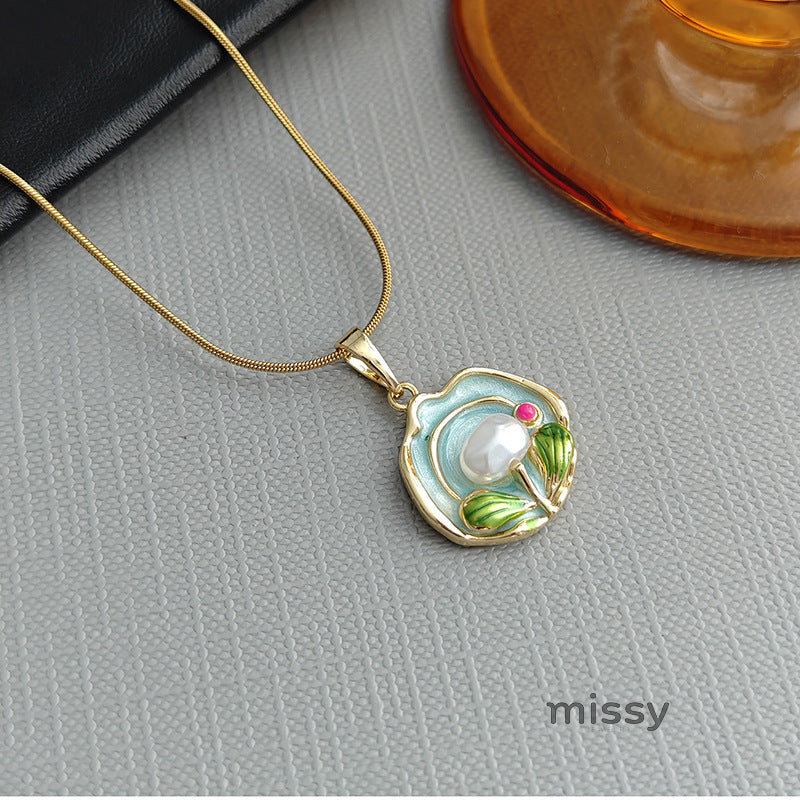 Zarah Monet Garden Necklace [SWO9L6XY]