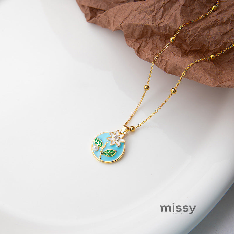 Zarah Monet Garden Necklace [O6AI8UCR]