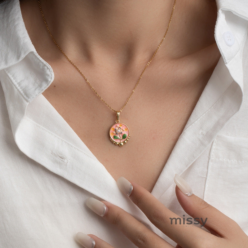 Zarah Monet Garden Necklace [RLTMBFH7]