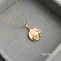 Zarah Monet Garden Necklace [X78AXOE9]