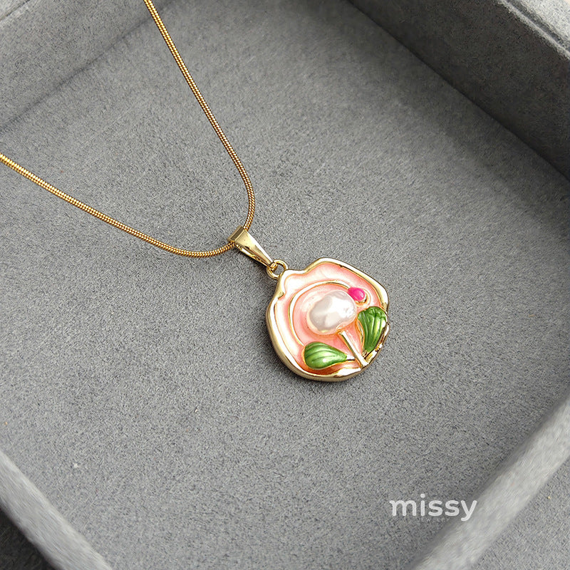 Zarah Monet Garden Necklace [X78AXOE9]