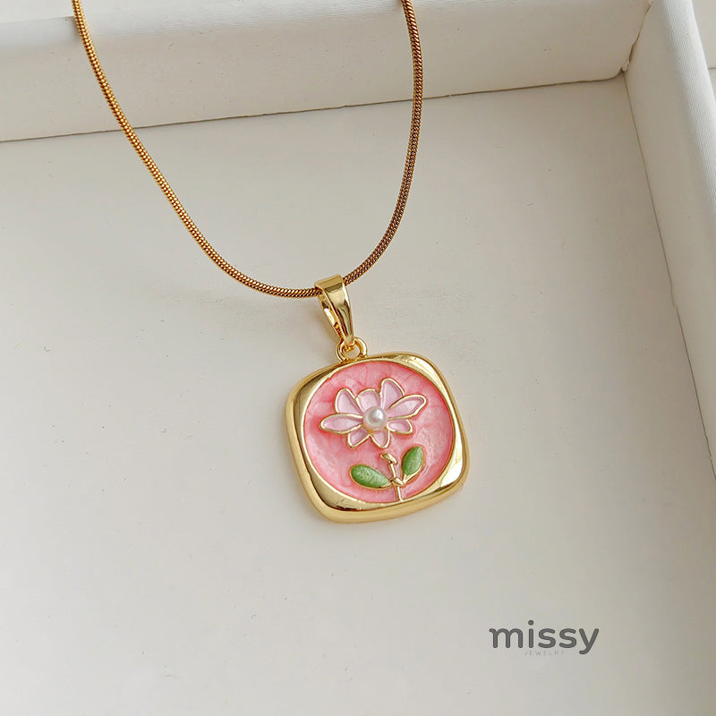Zarah Monet Garden Necklace [0VJG882O]