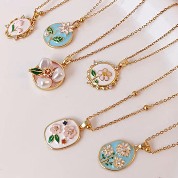 Zarah Monet Garden Necklace [UDT5QGU0]