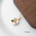 Zarah Monet Garden Necklace [TCS2KDBQ]